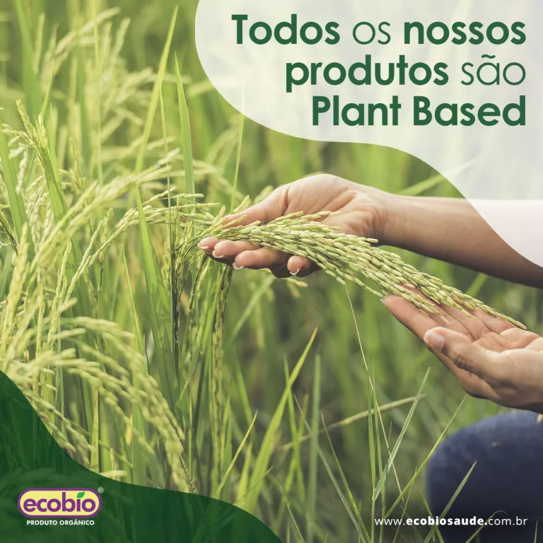 Todos os nossos produtos são Plant Based